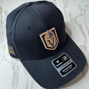 Fanatics Black and Gold NHL Authentic Pro Hat